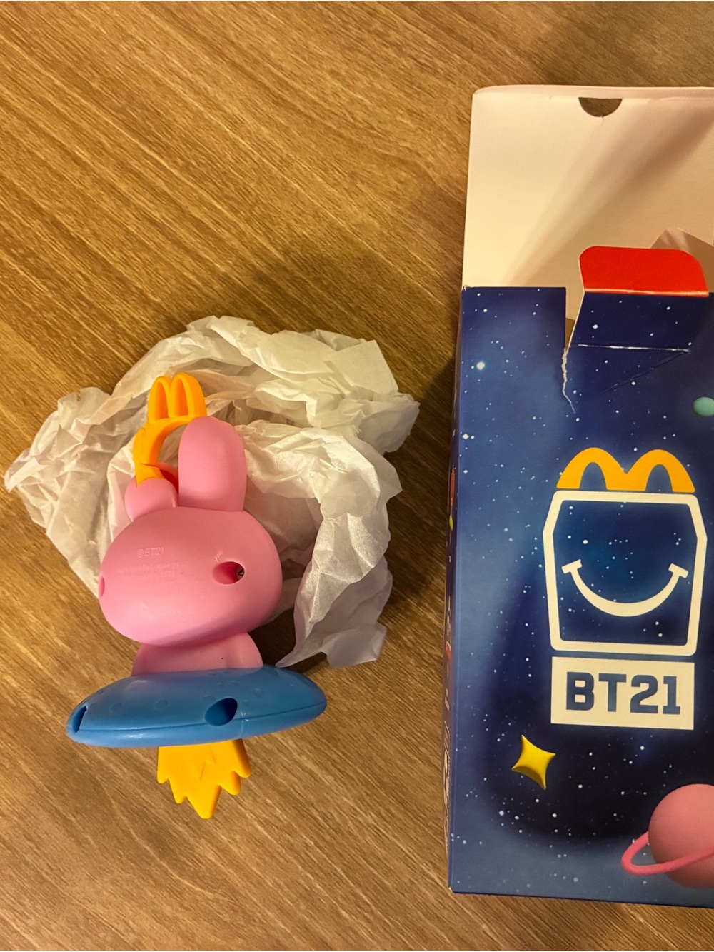 Pink Bunny McDonald’s Kids Toy - Official Character Figure Cooky - Picture 3 of 3